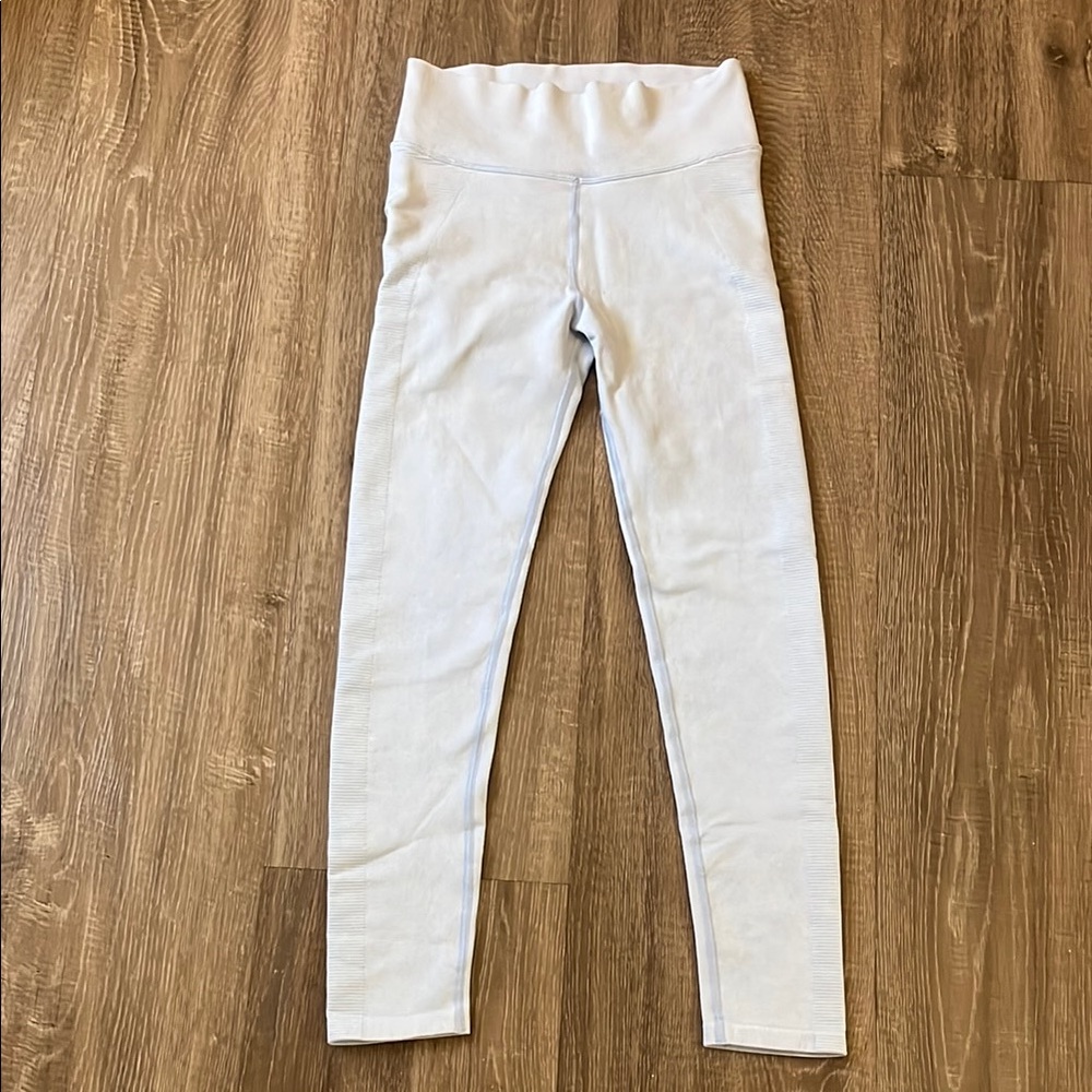 Aerie Blue Ribbed Leggings